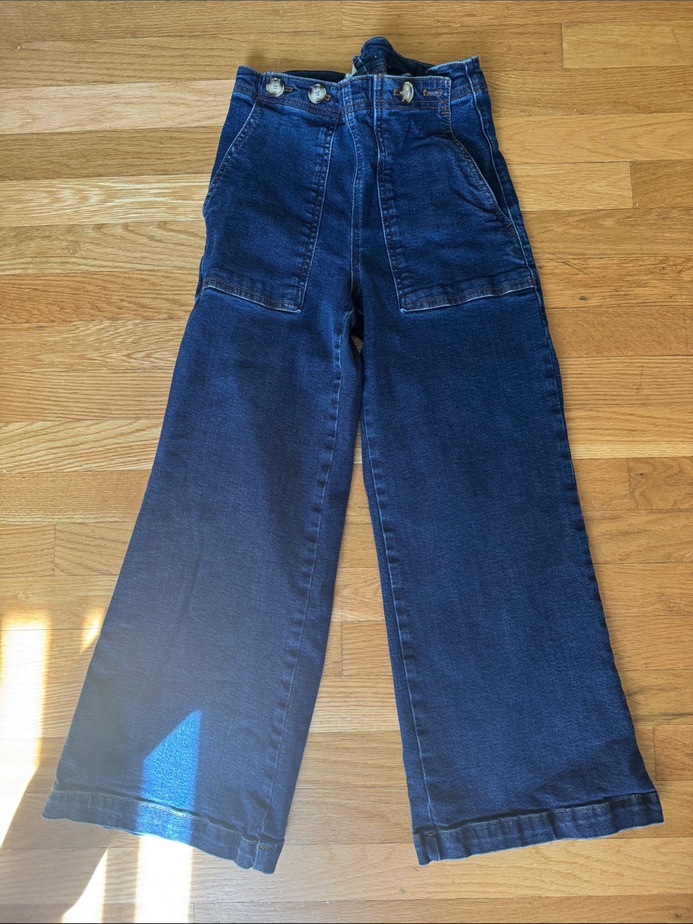 Pilcro Indigo Carpenter-Style Jeans